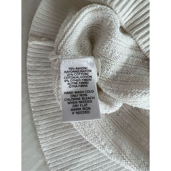 3/$15 or 5/$20 Loft size XS lightweight pullover 3/4 sleeve sweater - Picture 8 of 8